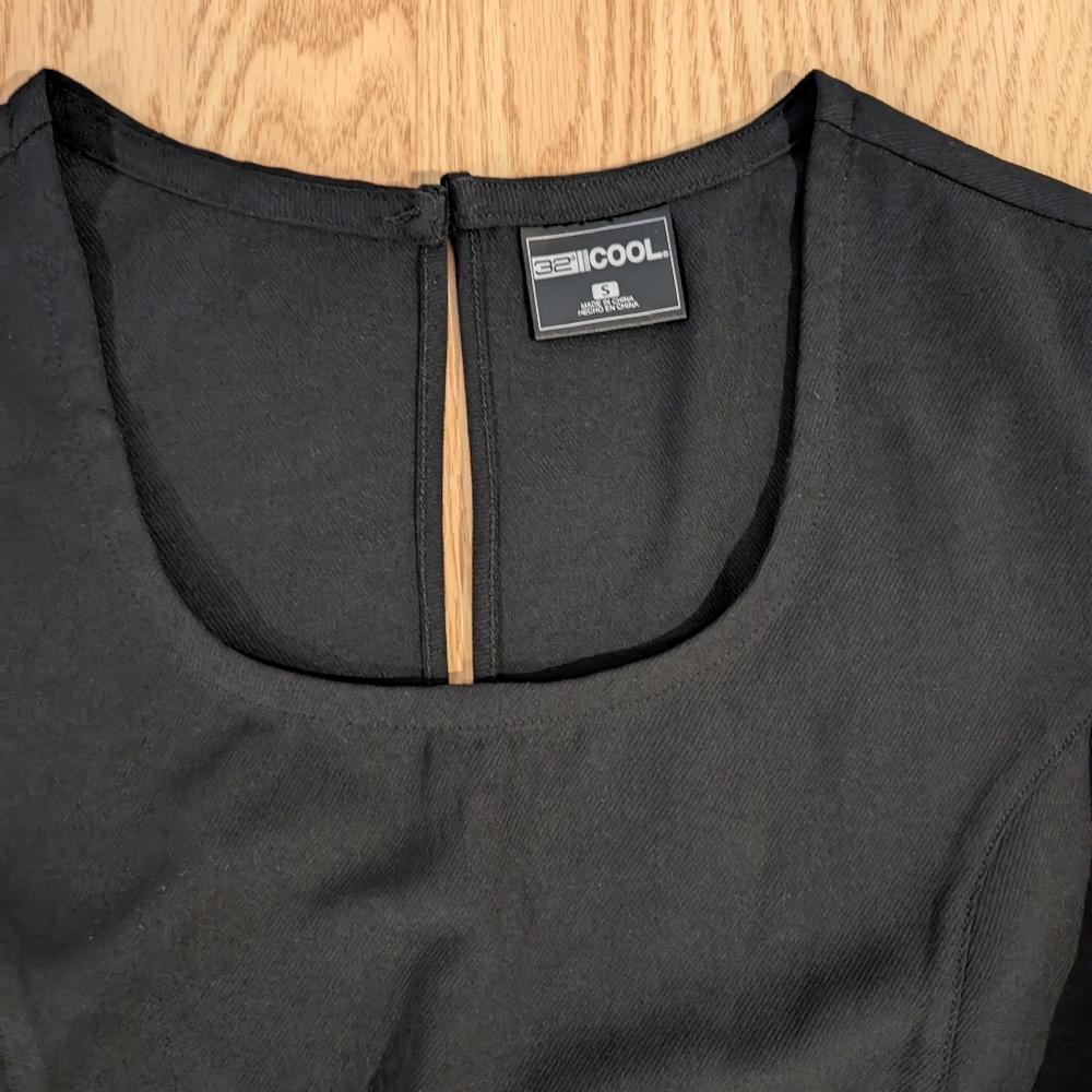 Black Stretchy Dress - Picture 2 of 4